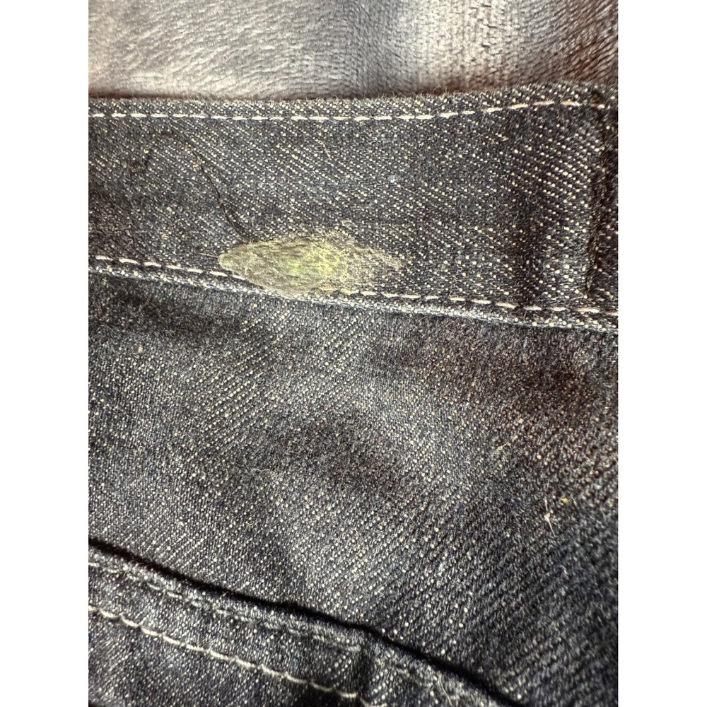Champs Men's Gray Denim Jeans Size 34 Straight Leg Cotton Blend Y2K‎ vintage - Picture 15 of 16